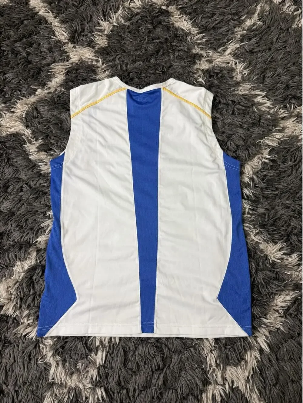 Vintage 90s Nike Tank Top Womens XL Sleeveless Shirt Dri Fit White